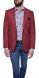 LIMITED EDITION red linen blazer