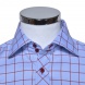 Blue checkered Slim Fit shirt