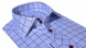 Blue checkered Slim Fit shirt
