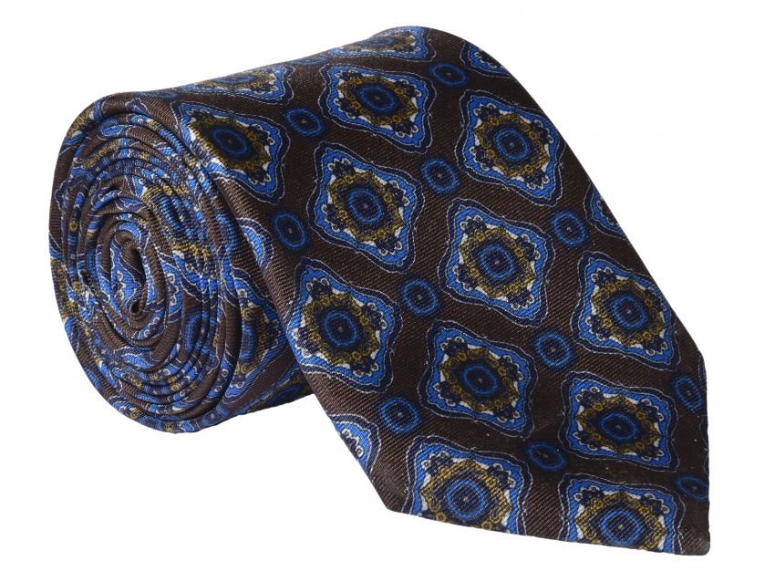 HAND MADE SILK TIE - Ties - E-shop | alaindelon.co.uk