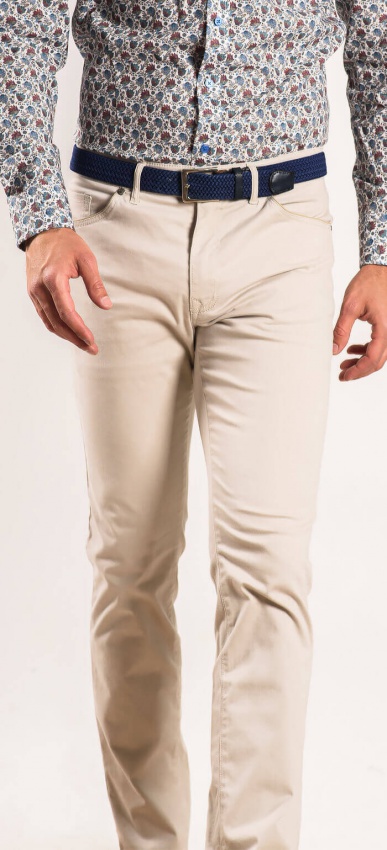 Béžové džínsy