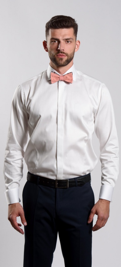 LIMITED EDITION champagne formal Extra Slim Fit shirt