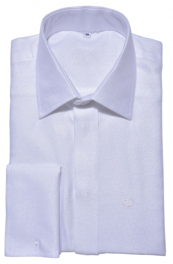 LIMITED EDITION Biela spoločenská Extra Slim Fit košeľa