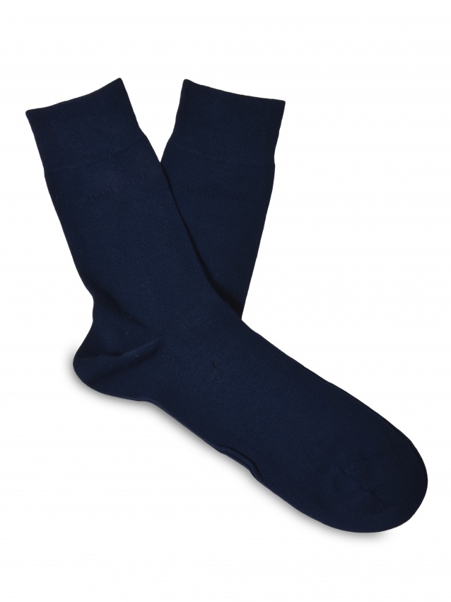 Set of 3 pairs of dark blue socks - Socks - E-shop | alaindelon.co.uk