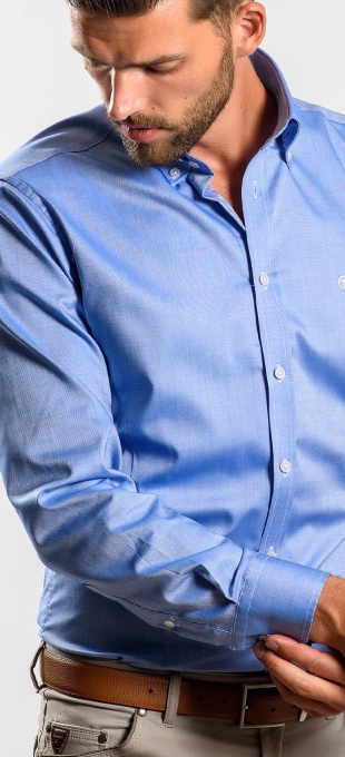 Modrá Slim Fit košeľa