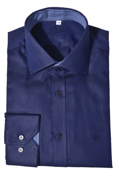 Tmavomodrá Extra Slim Fit košeľa