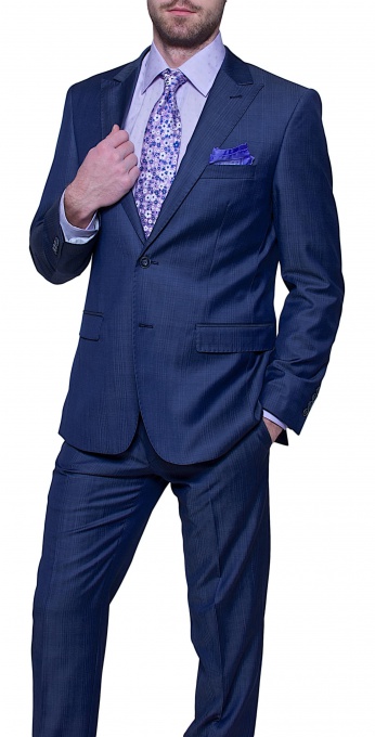 Grey wool suit