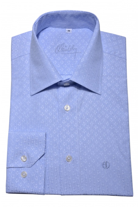 Modrá Slim Fit business košeľa