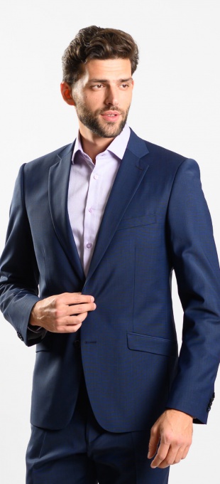 Dark blue Slim Fit suit