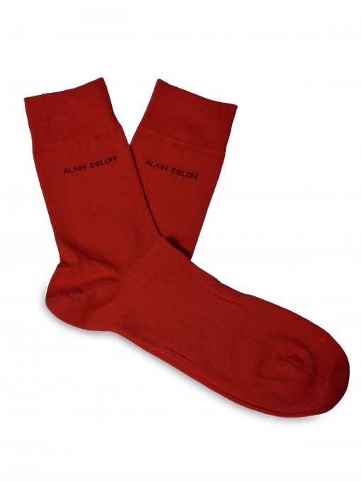 Set of 3 pairs of red socks