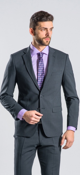 Grey Slim Fit suit