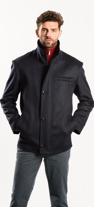 Black wool/cashmere jacket