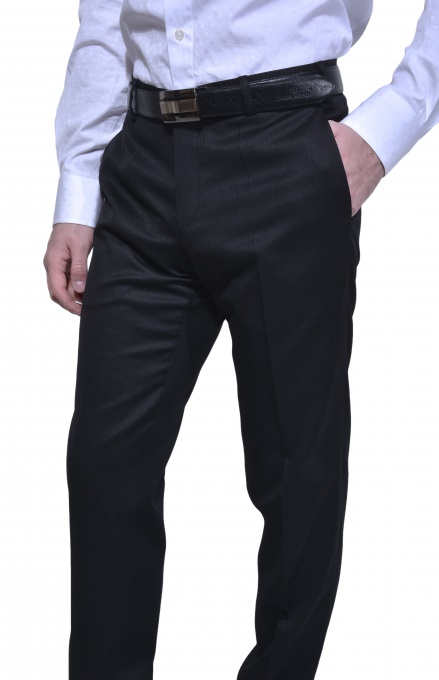 Black formal trousers