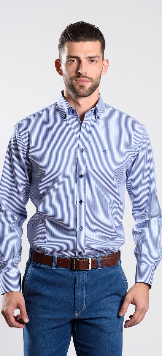 Striped casual Extra Slim Fit shirt