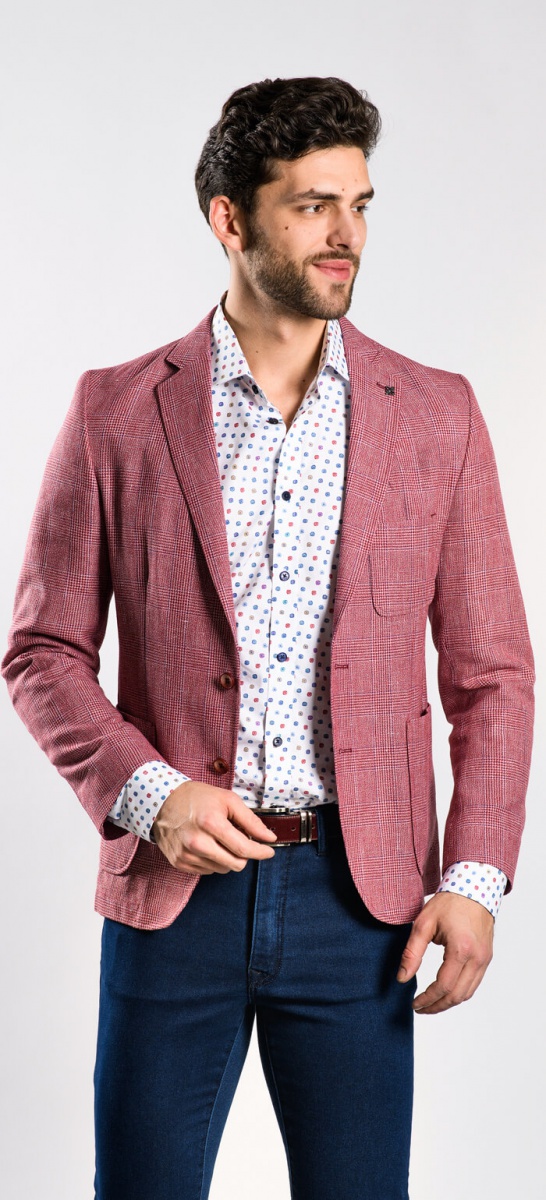 LIMITED EDITION checked blazer