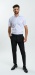 White Patterned Classic Fit Short-Sleeve Shirt