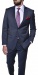 Dark blue wool Slim Fit suit