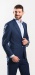 Dark blue Slim Fit suit - XL size