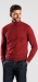 Burgundy turtleneck