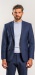 Grey-blue Slim Fit suit