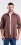 Burgundy Slim Fit flannel shirt