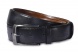 Double sided leather belt