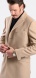 Beige wool coat