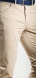 Béžové bavlnené nohavice