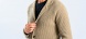 Beige wool cardigan