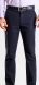 Dark blue casual chinos