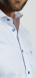 Blue Extra Slim Fit shirt with a small pattern