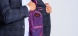 Blue Slim fit suit with burgundy check plaid XL sizes