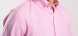 Pink Extra Slim Fit linen shirt