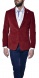 Burgundy courdoy blazer
