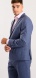 Light Blue Slim Fit suit with structure