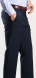 Dark blue suit trousers Basic line XL sizes