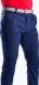 Dark blue linen chinos