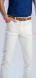 Creamy jeans