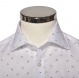 White Classic Fit short sleeved shirt