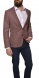 LIMITED EDITION burgundy houndstooth blazer