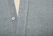 Grey linen Slim Fit short sleeved shirt