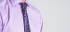 Purple Slim Fit business shirt