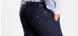 Dark blue linen trousers