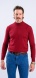 Burgundy rollneck