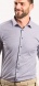 Sivomodrá strečová Extra Slim Fit košeľa