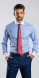 Modrá Extra Slim Fit business košeľa