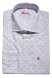 Biela Classic Fit košeľa s printom