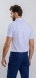 White Stretch Extra Slim Fit Short-Sleeve Shirt