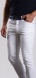 White cotton jeans