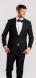 Black Slim Fit Suit XL size
